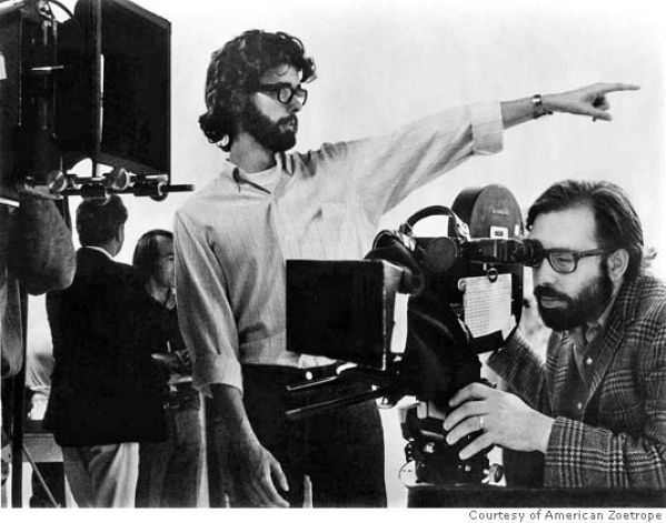 Francis Ford Coppola and George Lucas