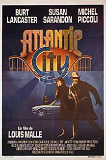 Director Louis Malle listens to Susan Sarandon Atlantic City VINTAGE Photo