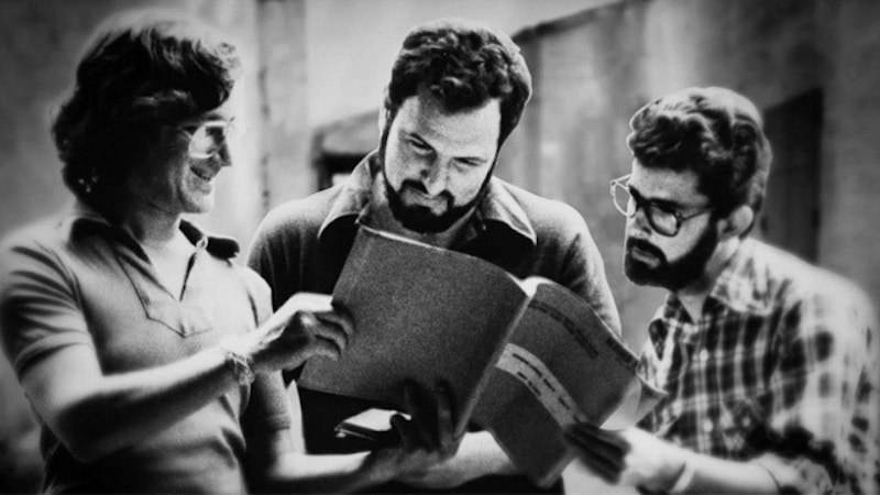 Stephen Spielberg, John Milius, George Lucas Stephen Spielberg, John Milius, George Lucas